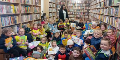 Misie i Tygryski z wizytą w bibliotece